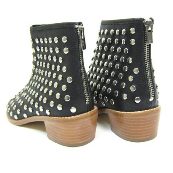 Loeffler Randall Stud Gladiator Peep-Toe Booties - Picture 8 of 8